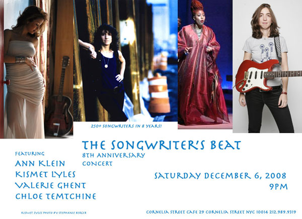 The Songwriter's Beat 8th Anniversary! image