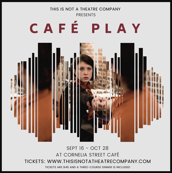 Cafe Play: Two shows: 5:30/8:00PM image